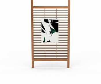 Modern Wooden Screen Partition-ID:677845954