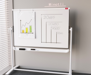 Modern Blackboard/whiteboard-ID:883358961