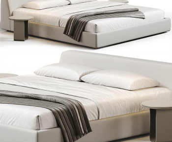 Modern Double Bed-ID:423794982