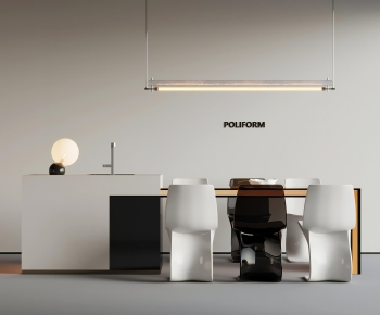 Modern Dining Table And Chairs-ID:309662105