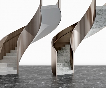 Modern Rotating Staircase-ID:427104952