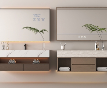 Modern Bathroom Cabinet-ID:235060933