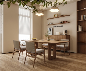 Nordic Style Dining Table And Chairs-ID:615231048