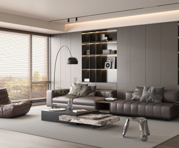 Modern A Living Room-ID:792680987