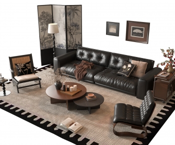 French Style Sofa Combination-ID:750639484