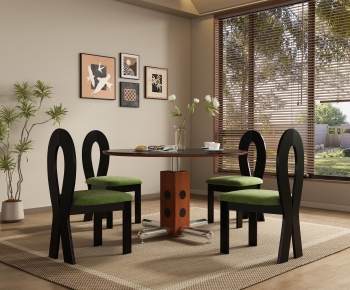 Modern Dining Table And Chairs-ID:141575109