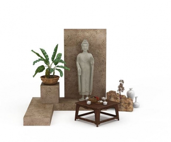 New Chinese Style Coffee Table-ID:389822967