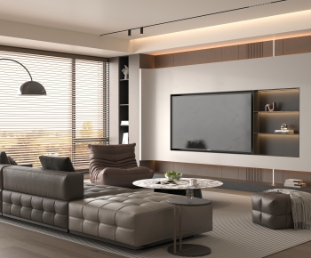 Modern A Living Room-ID:269457106