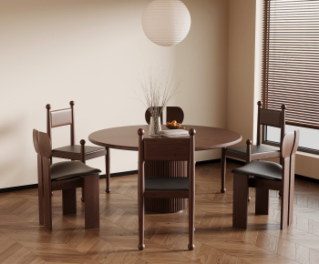 Modern Dining Table And Chairs-ID:437209693