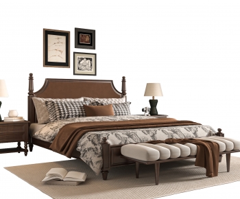 French Style Double Bed-ID:232486963