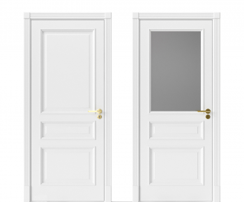 Simple European Style Single Door-ID:633419041