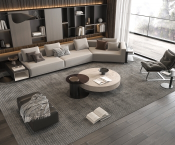 Modern Sofa Combination-ID:574125055