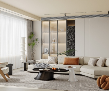 Modern A Living Room-ID:542289975