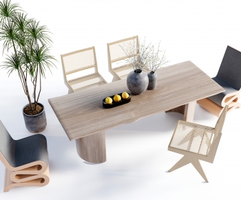 Modern Dining Table And Chairs-ID:443239934