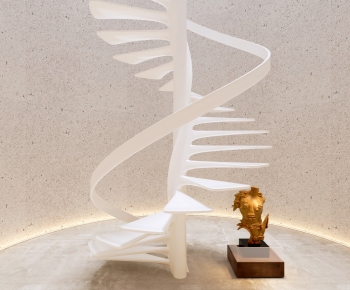 Modern Rotating Staircase-ID:168792014
