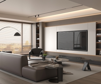 Modern A Living Room-ID:826452979