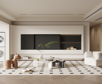 Modern A Living Room-ID:935127971
