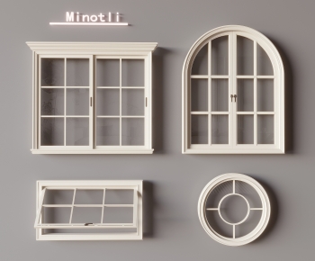 French Style Window-ID:466701989