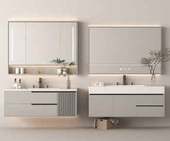Modern Bathroom Cabinet-ID:626241929