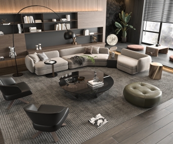 Modern Sofa Combination-ID:481895925