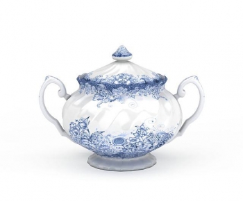 Idyllic Style Tea Set-ID:684163093