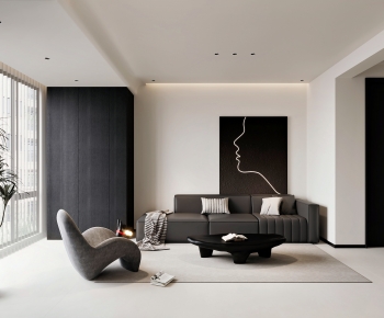 Modern A Living Room-ID:902533052