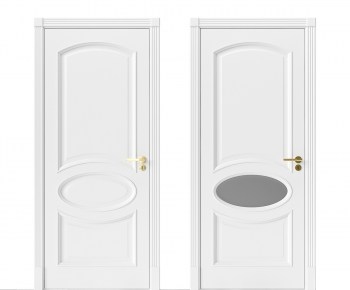 Simple European Style Single Door-ID:524584058