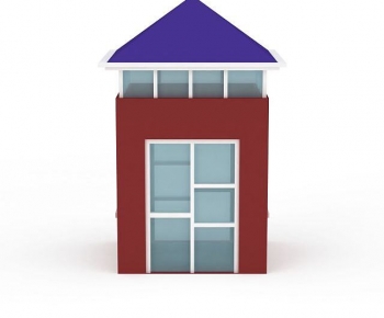 Simple European Style Security Booth-ID:721582893
