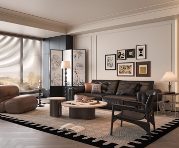 French Style A Living Room-ID:558163881