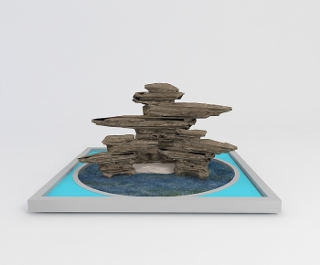 Modern Rockery Waterscape-ID:873812917