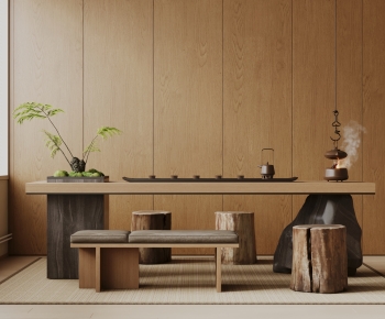 Modern Tea Tables And Chairs-ID:809887898