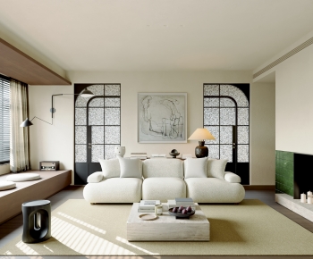 Modern A Living Room-ID:752756128