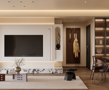 French Style A Living Room-ID:729485997