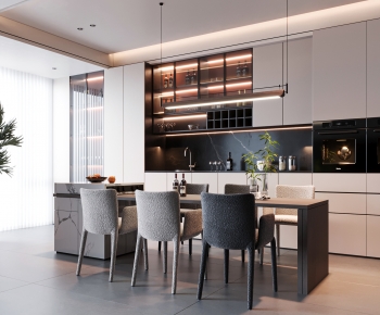 Modern Dining Room-ID:517416957