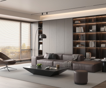 Modern A Living Room-ID:617845066