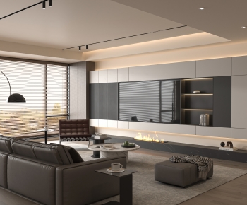 Modern A Living Room-ID:587444076