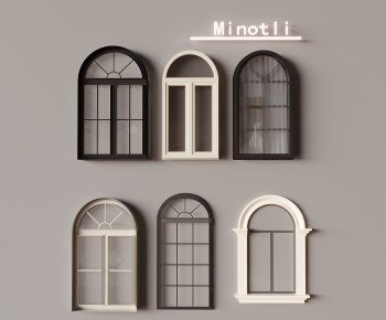 French Style Window-ID:943659071