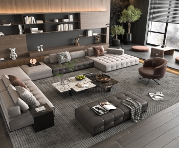 Modern Sofa Combination-ID:748203042