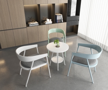 Nordic Style Leisure Table And Chair-ID:143538958