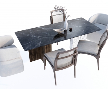 Modern Dining Table And Chairs-ID:893728972