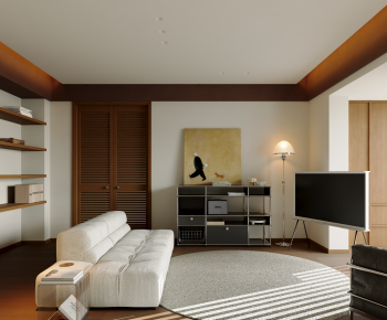 Modern A Living Room-ID:711353061