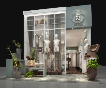 Modern Facade Element-ID:791338923