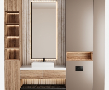 Modern Bathroom Cabinet-ID:337130072