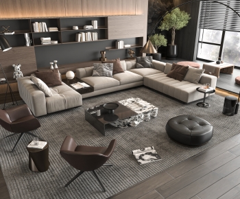 Modern Sofa Combination-ID:487528092