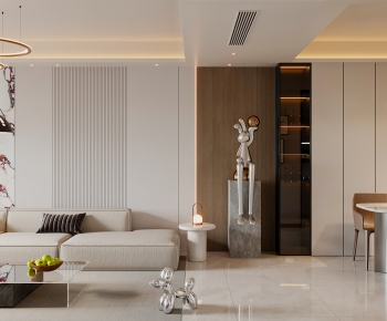 Modern A Living Room-ID:343734036