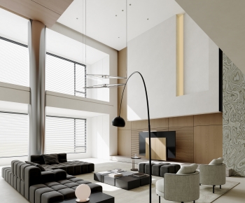 Modern A Living Room-ID:478749991