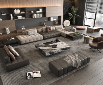 Modern Sofa Combination-ID:437412982