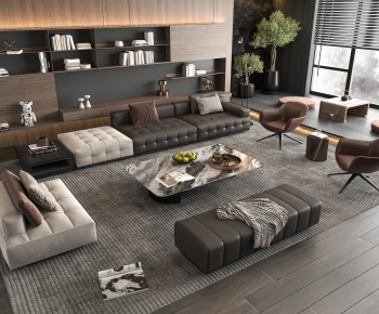 Modern Sofa Combination-ID:981409531