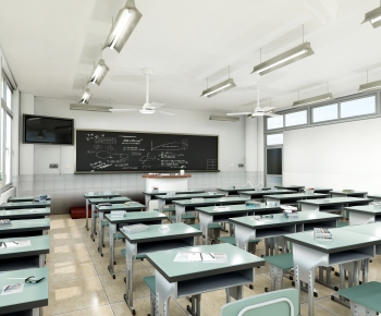 Modern School Classrooms-ID:361536032