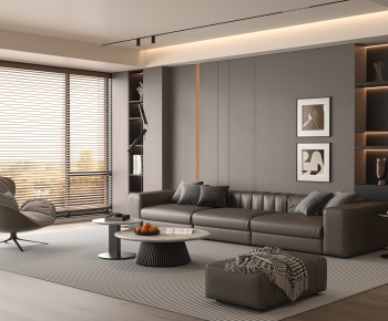 Modern A Living Room-ID:178764107